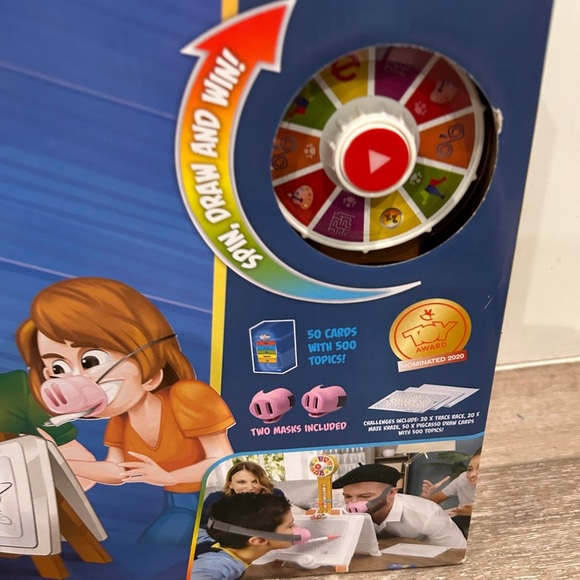 Brand New Pigcasso Family Drawing Board Game FUN! - Picture 3 of 6